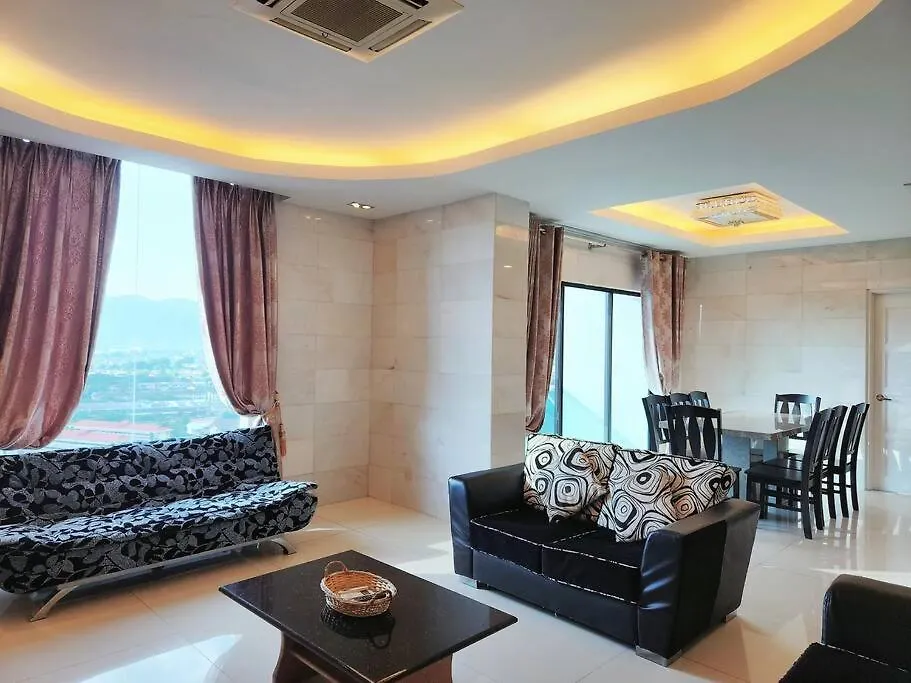Ipoh Kinta River Front Luxury Pent House 4Br 18Pax