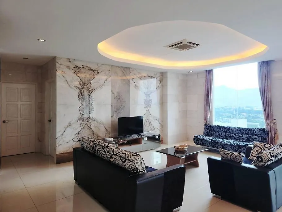 公寓 Ipoh Kinta River Front Luxury Pent House 4Br 18Pax