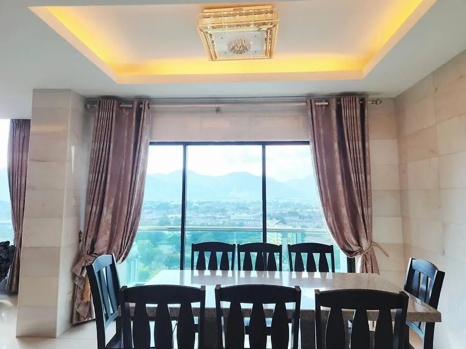 Ipoh Kinta River Front Luxury Pent House 4Br 18Pax